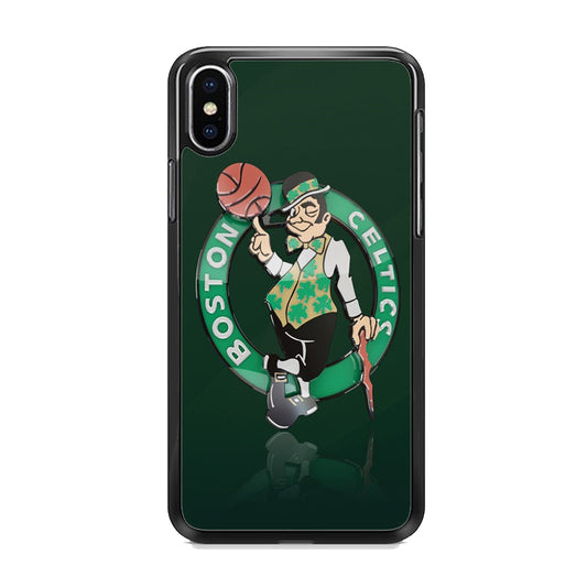 NBA Boston Celtic Basketball 002 iPhone X Case