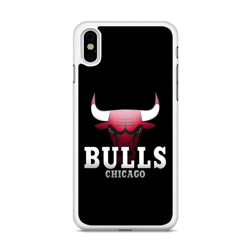 NBA Chicago Bulls Basketball 002 iPhone Xs Case