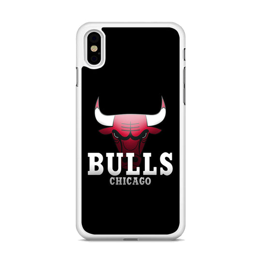 NBA Chicago Bulls Basketball 002 iPhone Xs Case