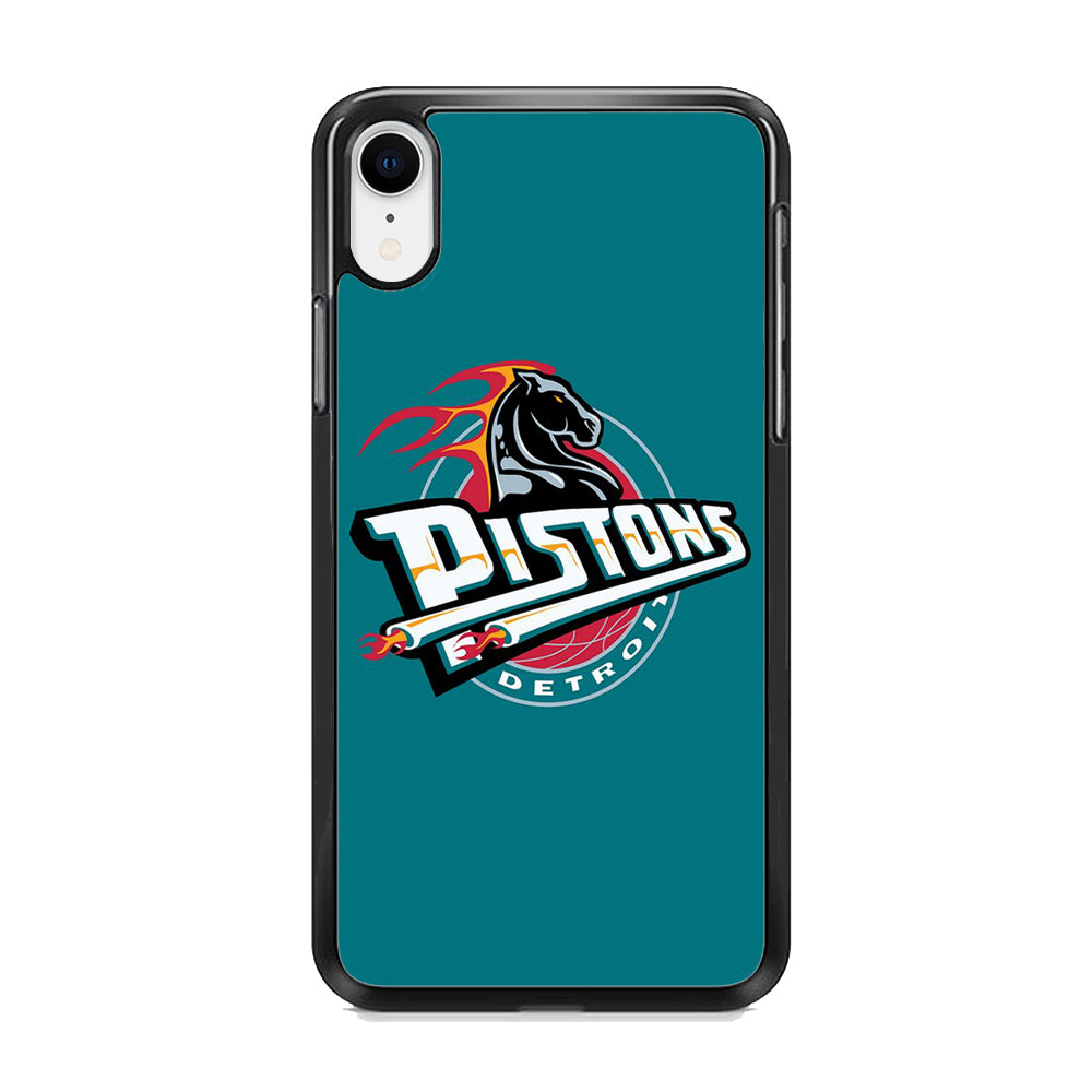 NBA Detroit Pistons Basketball 001 iPhone XR Case