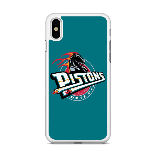 NBA Detroit Pistons Basketball 001 iPhone Xs Max Case