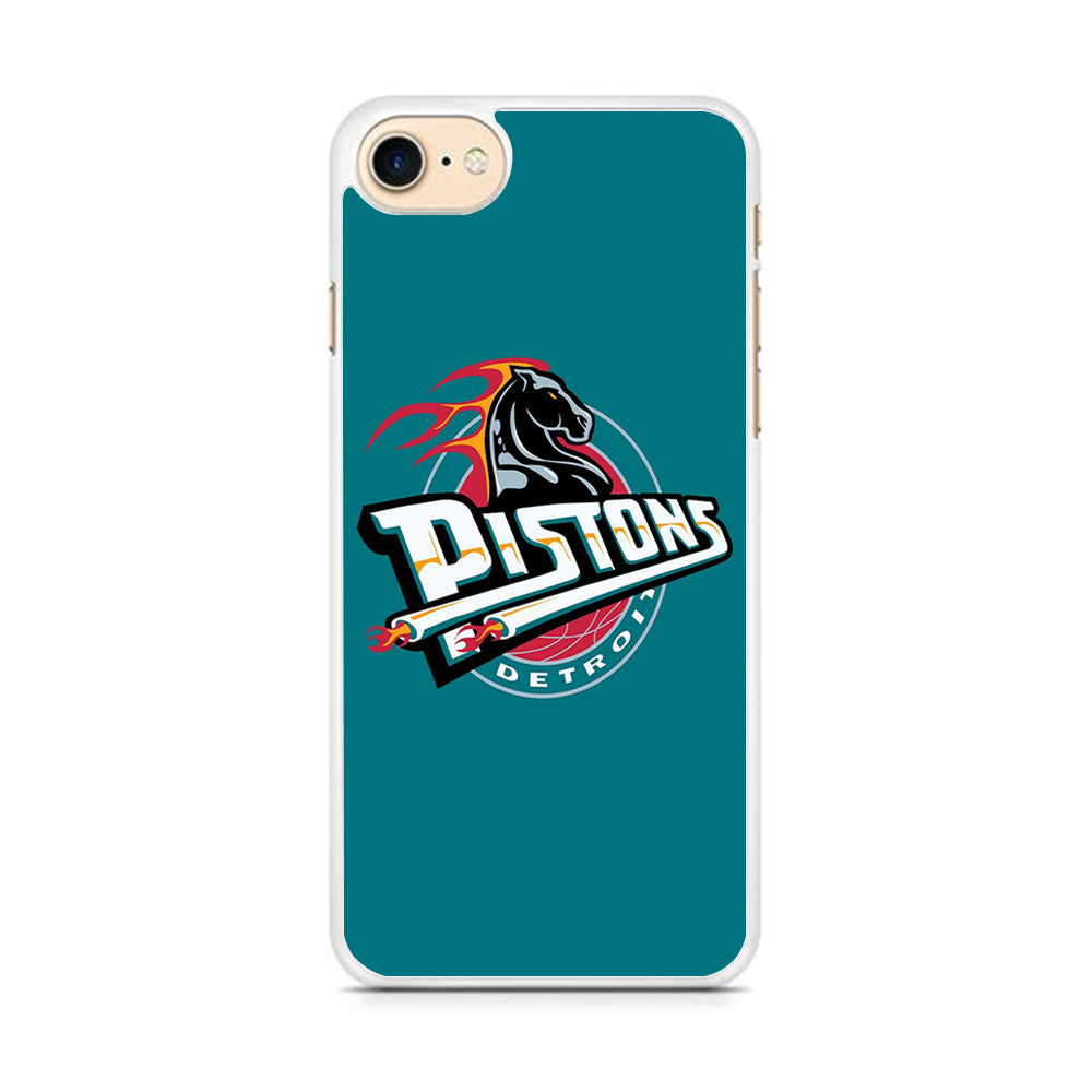 NBA Detroit Pistons Basketball 001  iPhone 7 Case