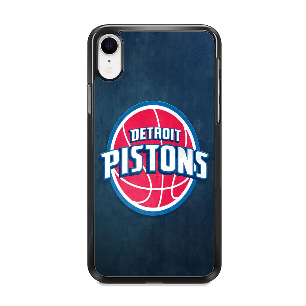 NBA Detroit Pistons Basketball 002  iPhone XR Case