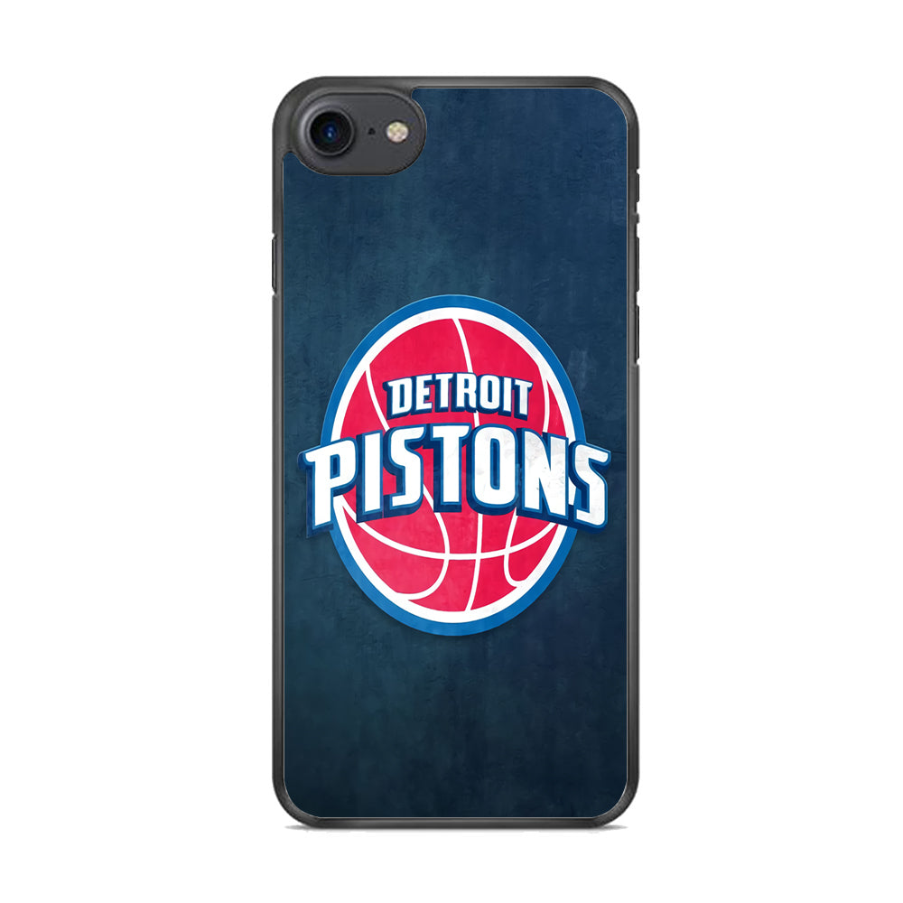 NBA Detroit Pistons Basketball 002 iPhone 8 Case