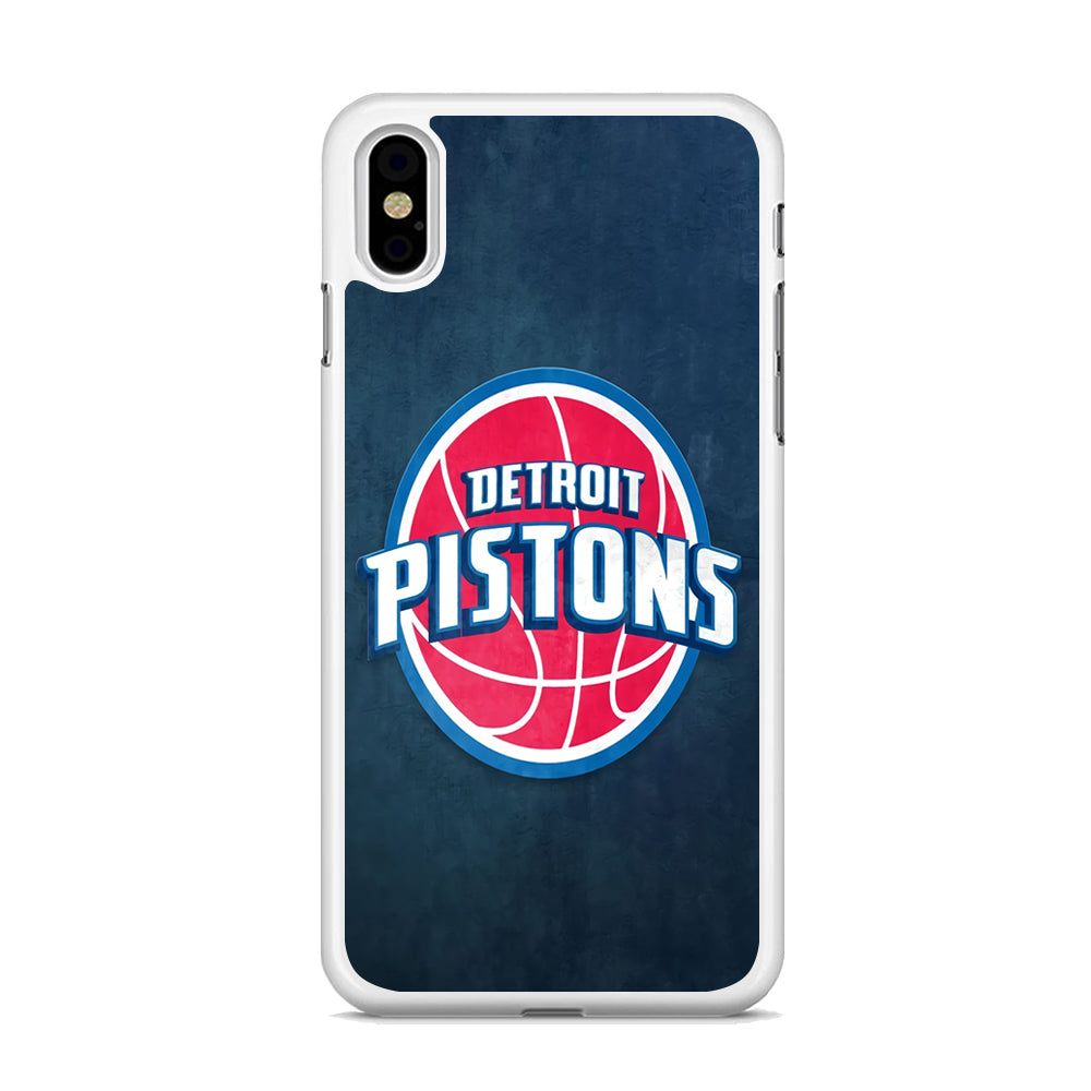 NBA Detroit Pistons Basketball 002 iPhone Xs Max Case