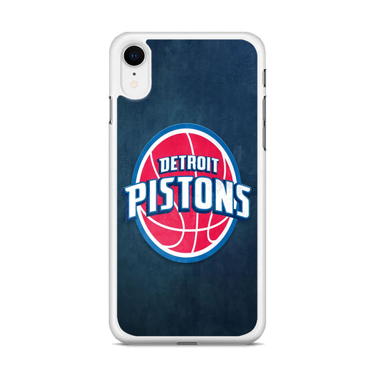 NBA Detroit Pistons Basketball 002  iPhone XR Case