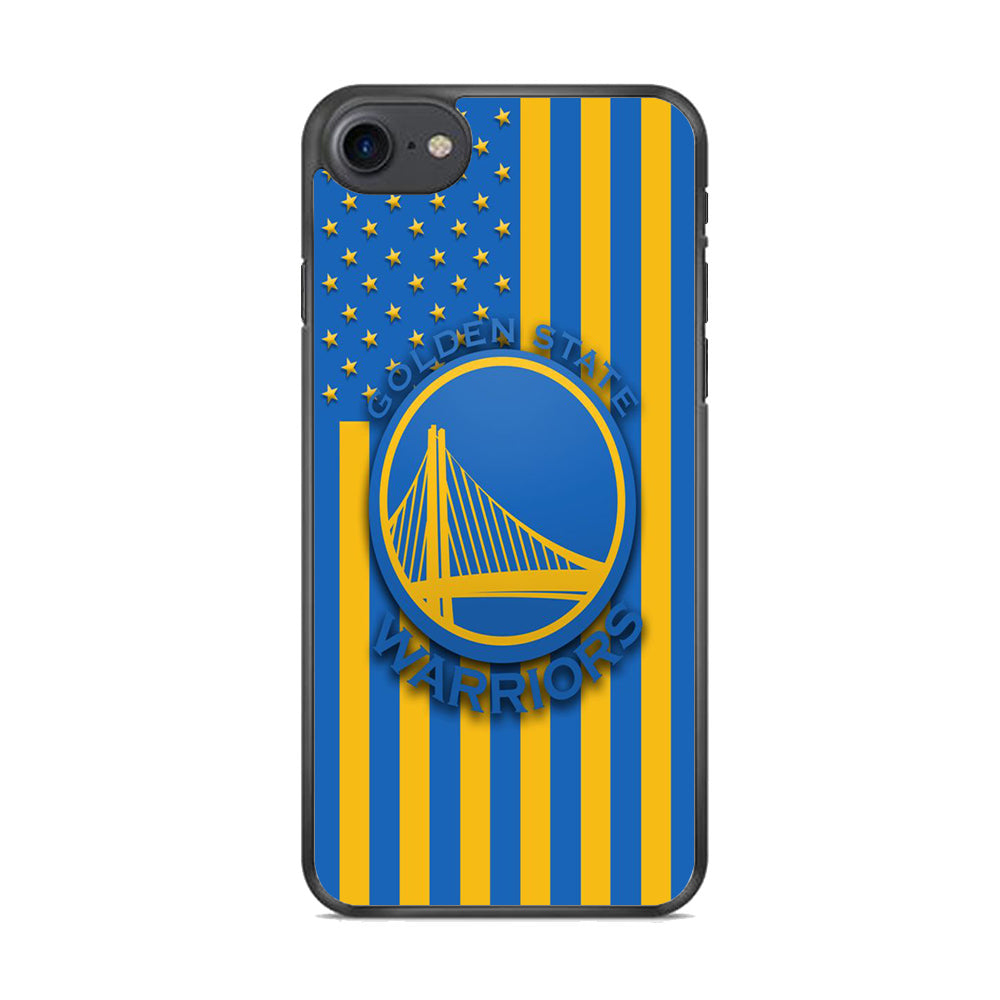 NBA Golden State Warriors Basketball 001  iPhone 8 Case