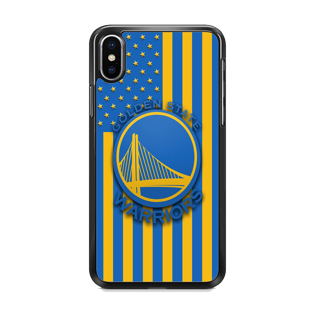 NBA Golden State Warriors Basketball 001 iPhone X Case