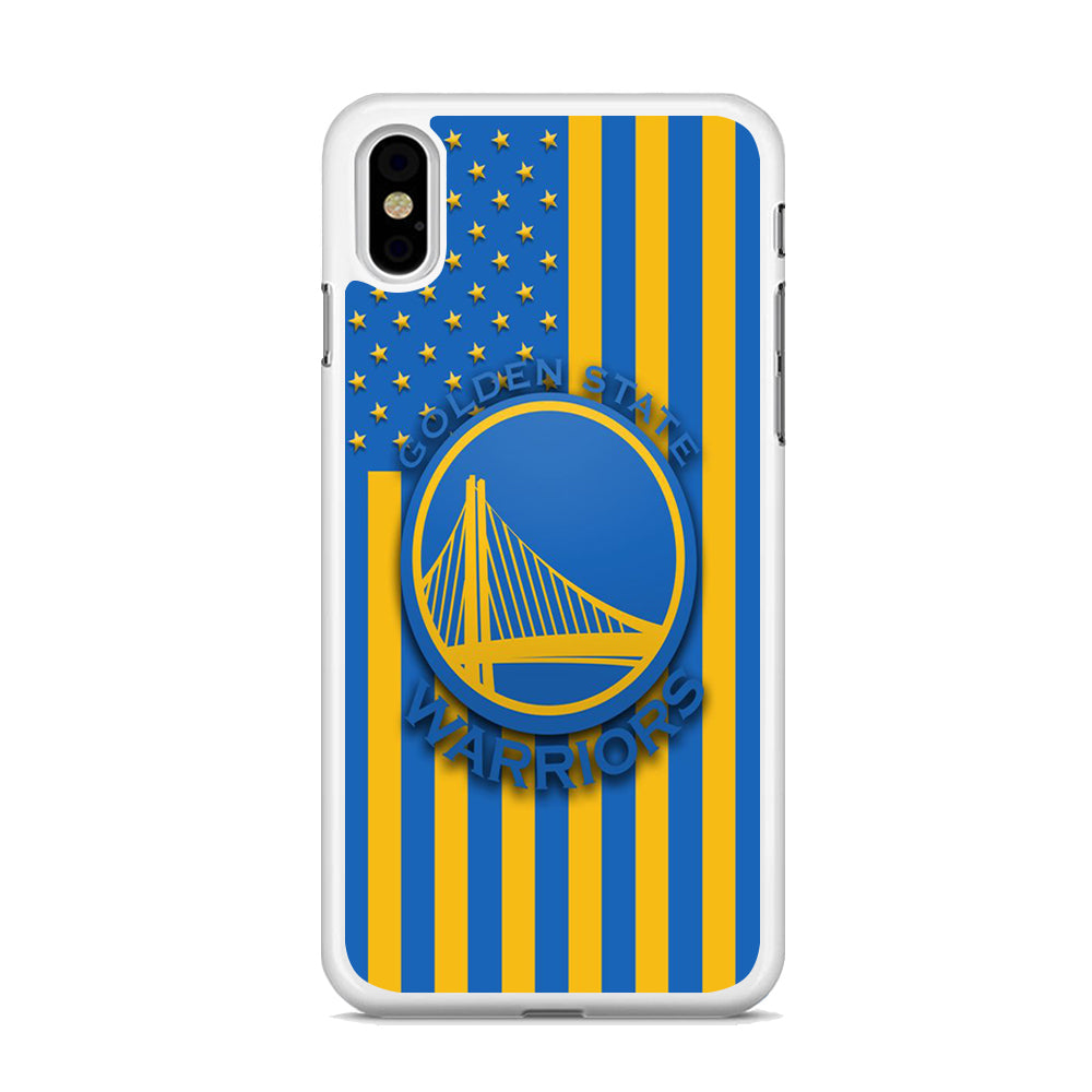 NBA Golden State Warriors Basketball 001 iPhone X Case