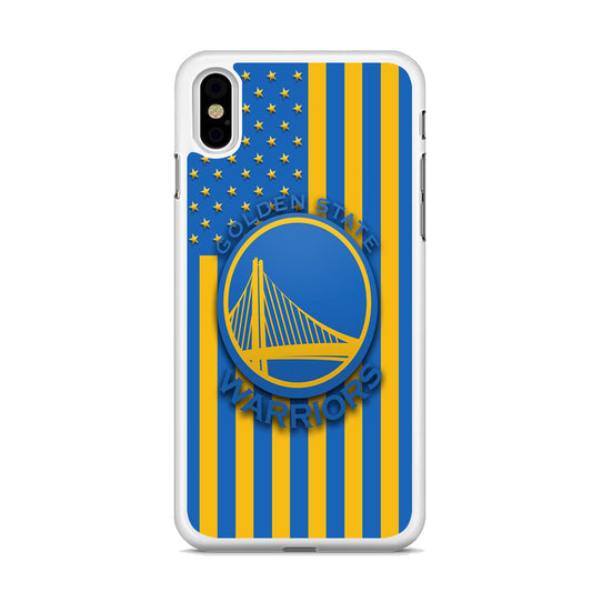 NBA Golden State Warriors Basketball 001 iPhone X Case