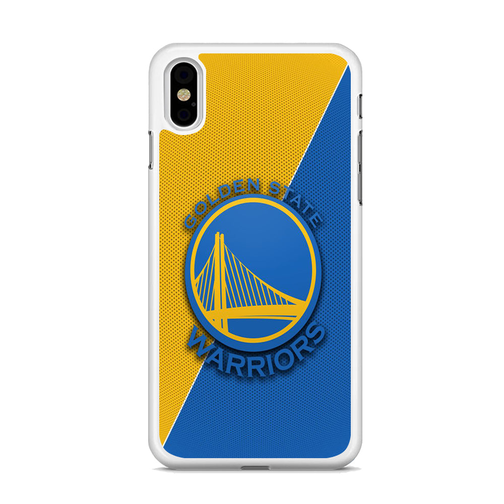 BA Golden State Warriors Basketball 001  iPhone Xs Case - Octracase