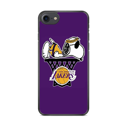 NBA Lakers Snoopy Basketball  iPhone 7 Case