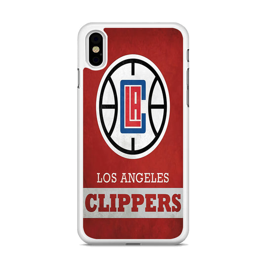 NBA Los Angeles Clippers Basketball 001 iPhone Xs Max Case