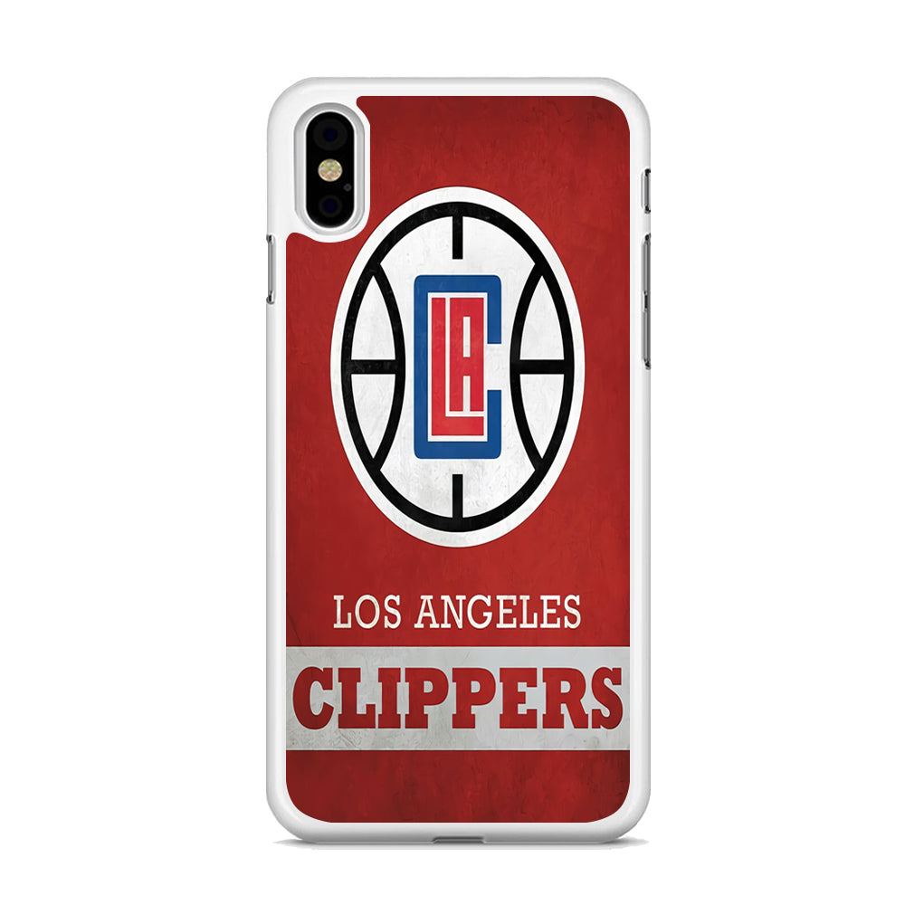 NBA Los Angeles Clippers Basketball 001 iPhone Xs Case