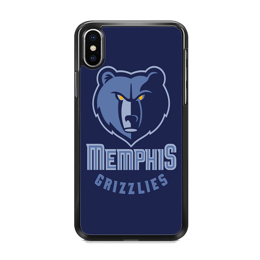 NBA Memphis Grizzlies Basketball 001 iPhone Xs Case