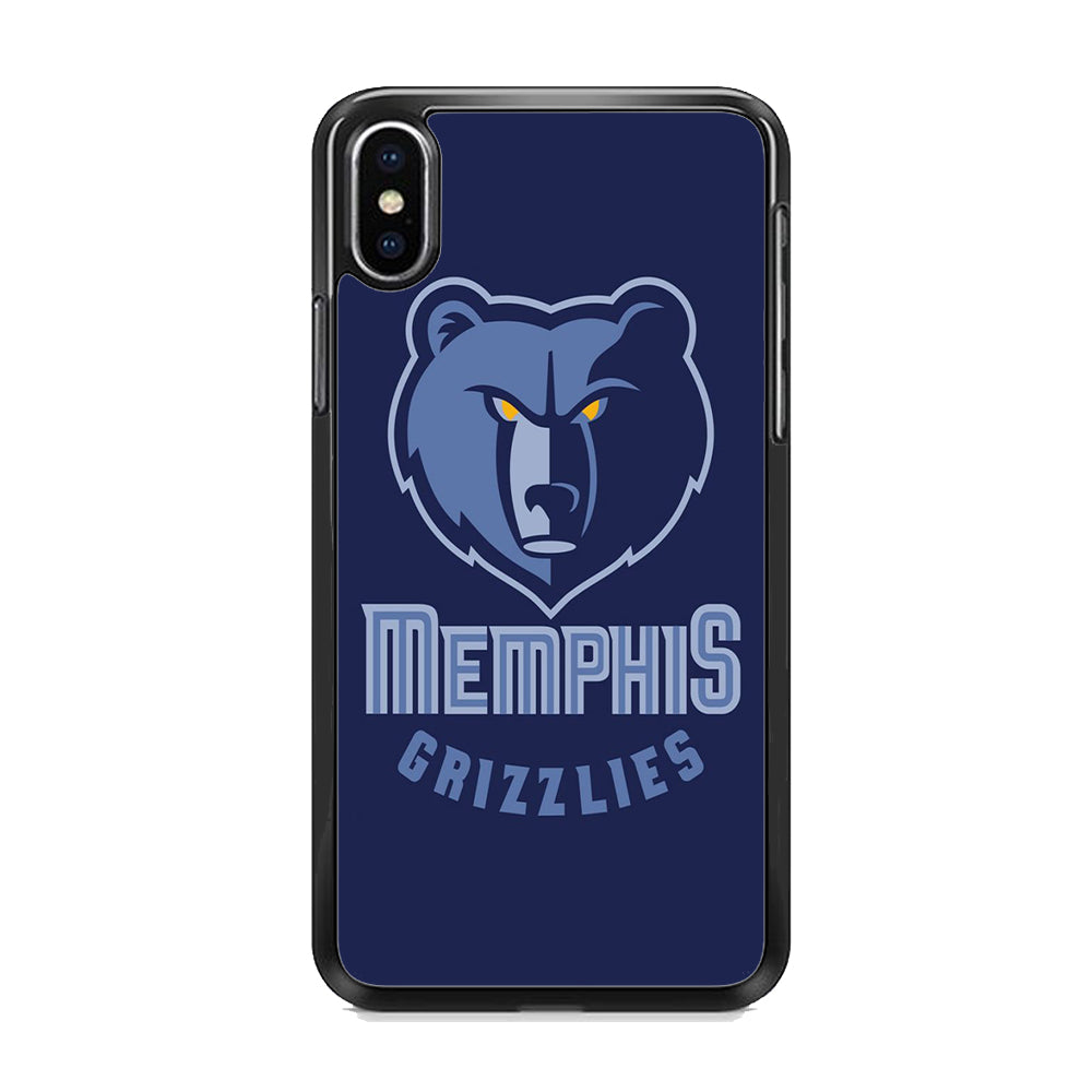 NBA Memphis Grizzlies Basketball 001 iPhone X Case