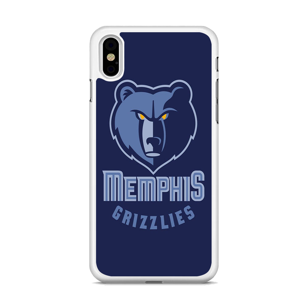 NBA Memphis Grizzlies Basketball 001 iPhone X Case