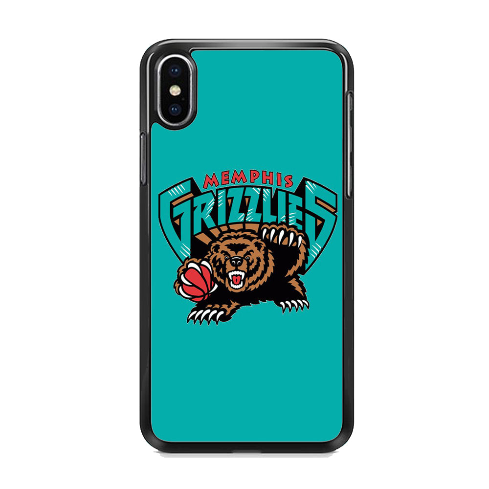 NBA Memphis Grizzlies Basketball 002 iPhone X Case