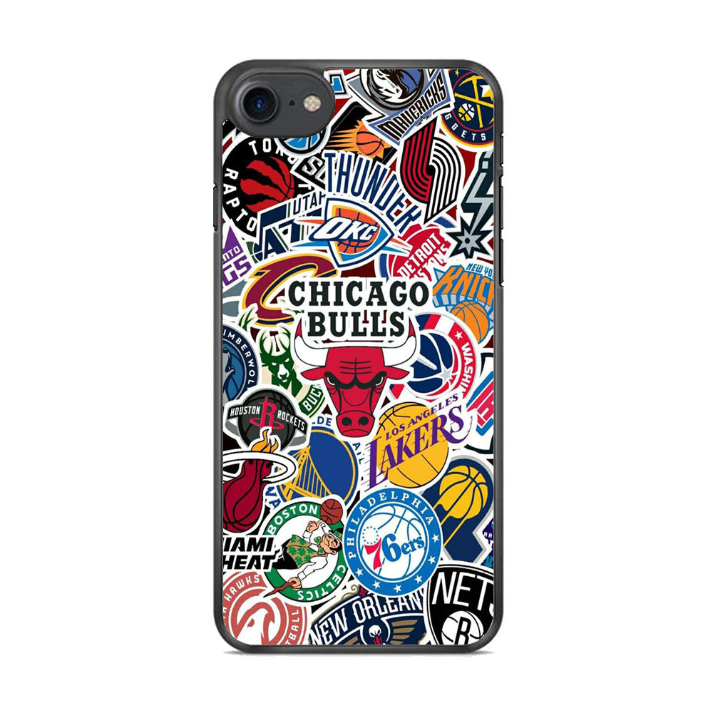 NBA Team Logo iPhone 8 Case