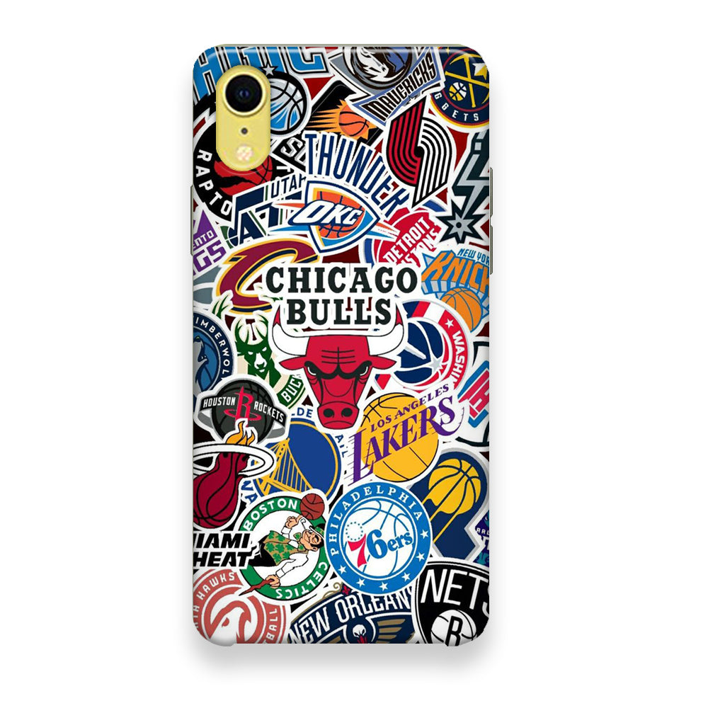 NBA Team Logo iPhone XR Case