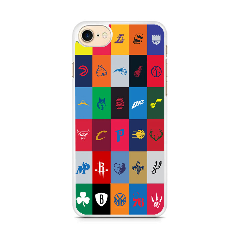 NBA Team Logos iPhone 7 Case