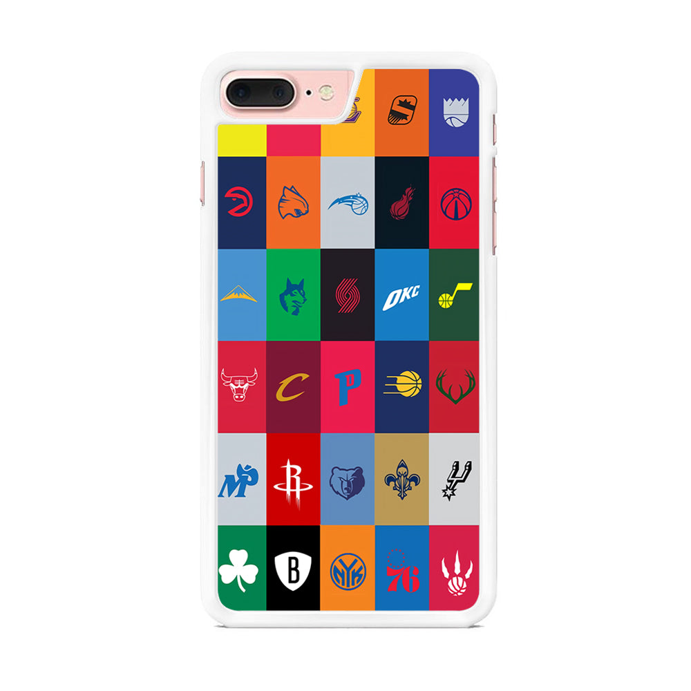 NBA Team Logos iPhone 8 Plus Case