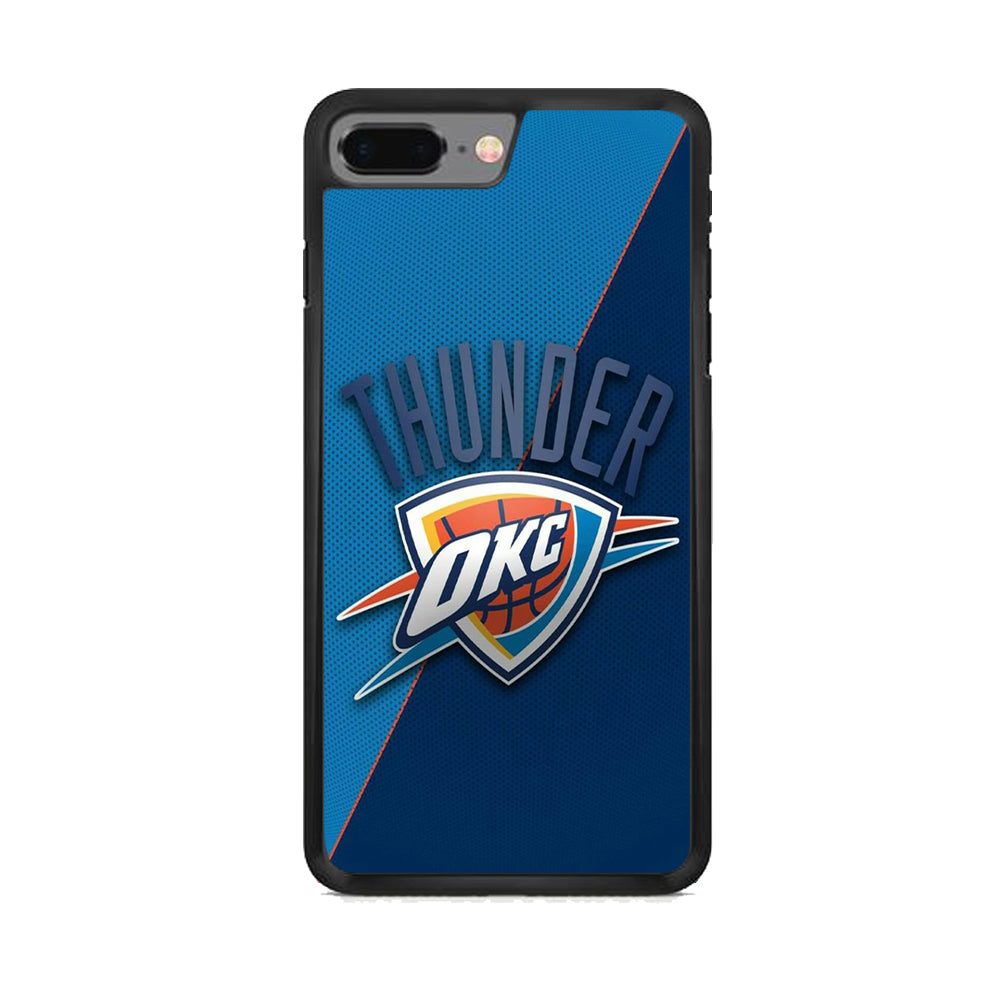 NBA Thunder Basketball 001 iPhone 8 Plus Case