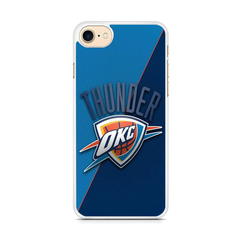 NBA Thunder Basketball 001 iPhone 7 Case