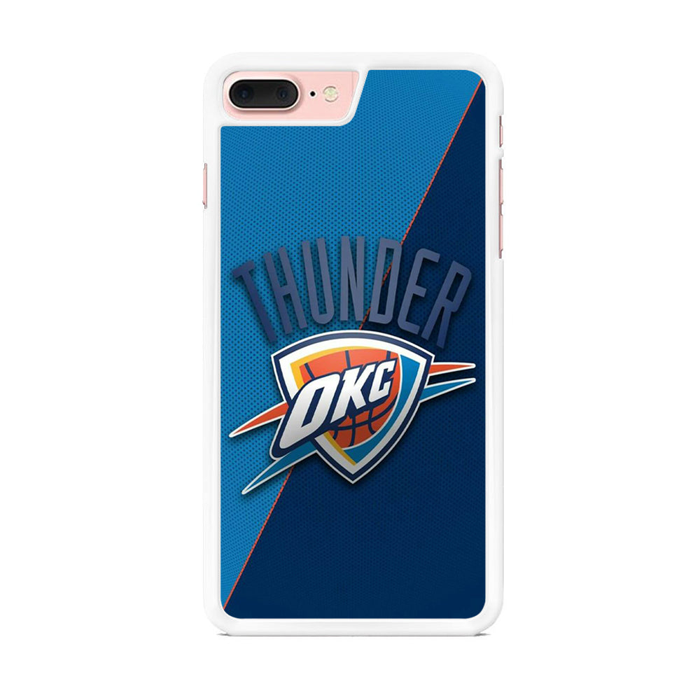 NBA Thunder Basketball 001 iPhone 8 Plus Case