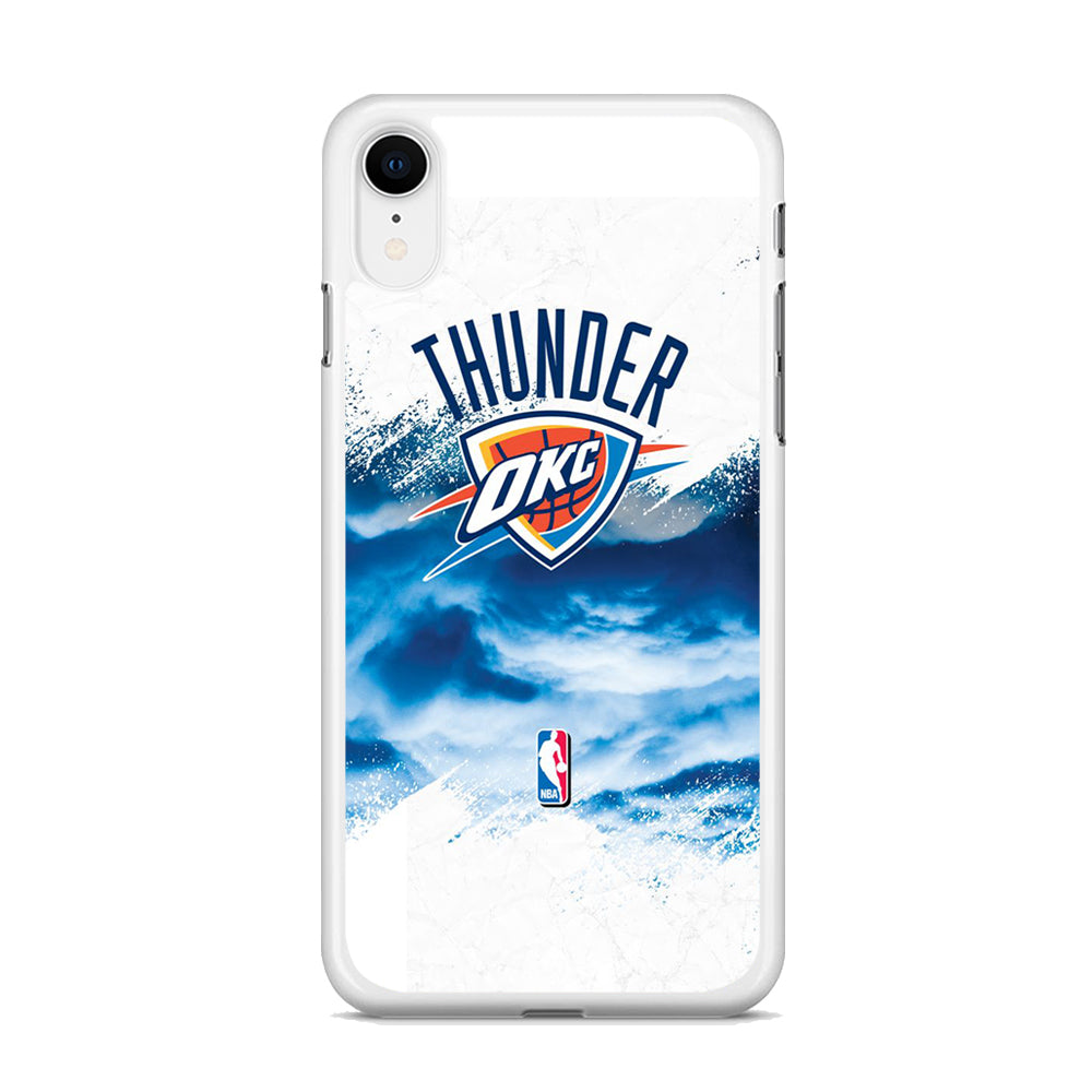 NBA Thunder Basketball 002 iPhone XR Case