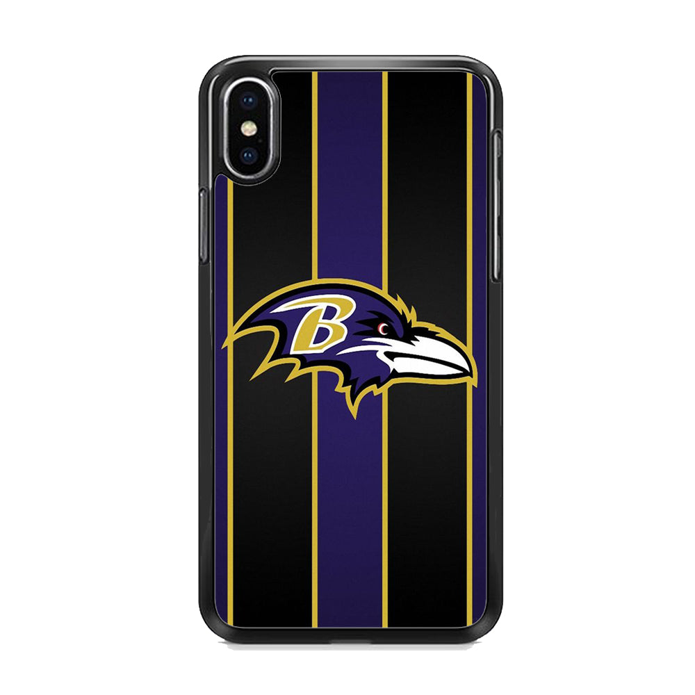 NFL Baltimore Ravens 001 iPhone X Case