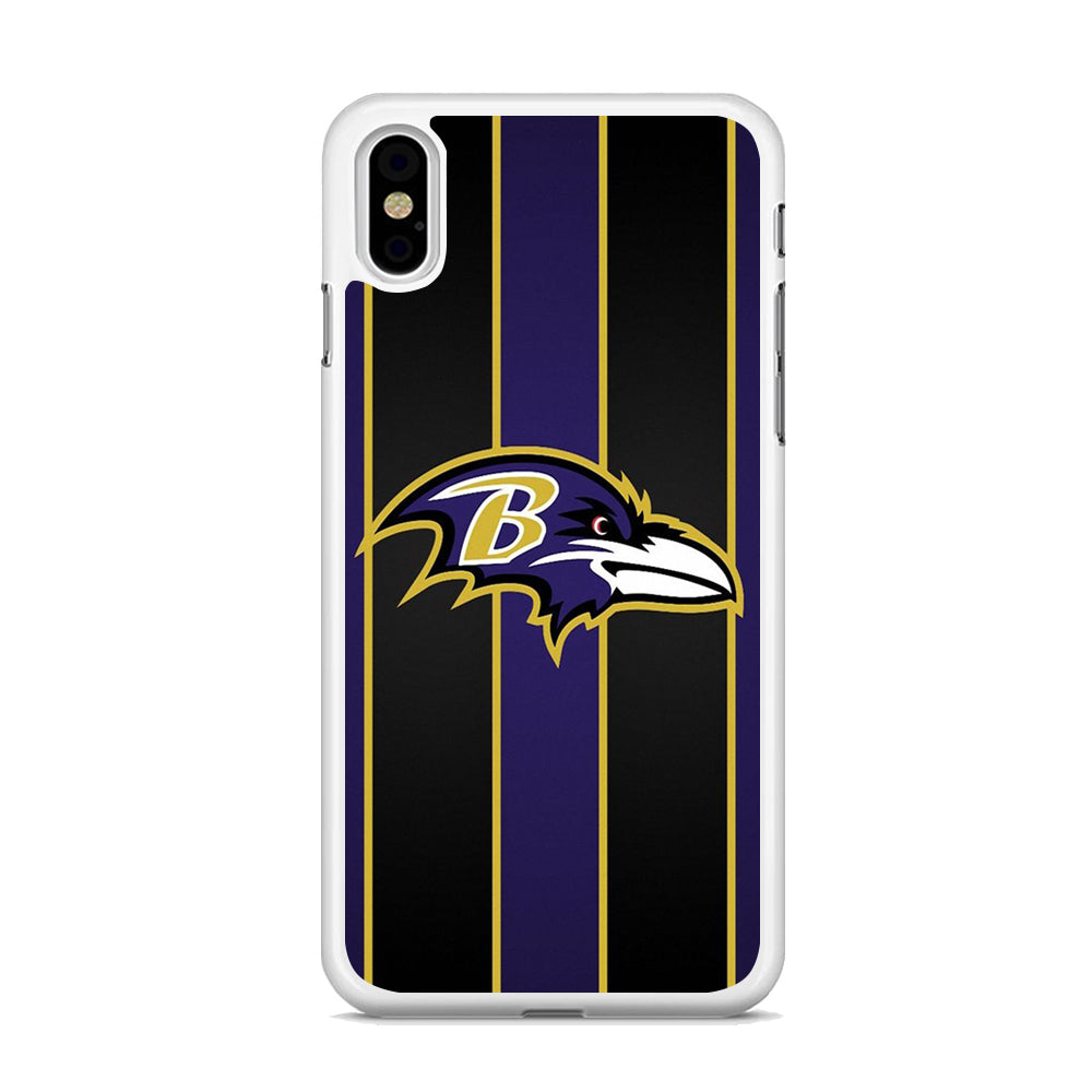 NFL Baltimore Ravens 001 iPhone X Case