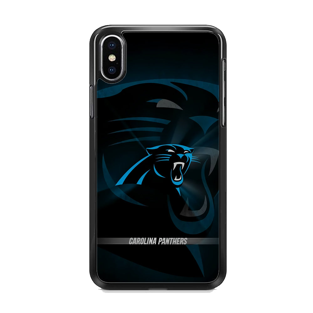 NFL Carolina Panthers 001  iPhone Xs Case