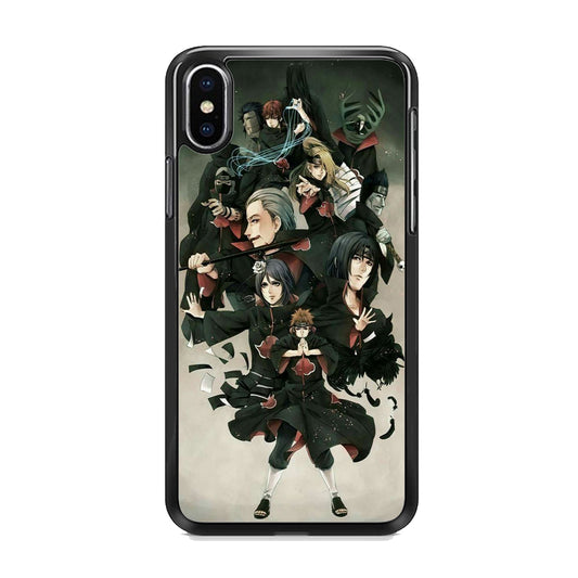 Naruto - Akatsuki 001 iPhone Xs Case