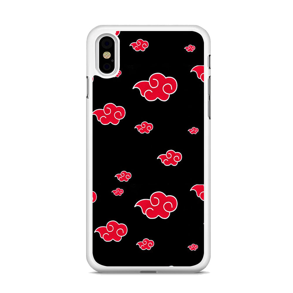 Naruto - Akatsuki Symbol iPhone Xs Max Case