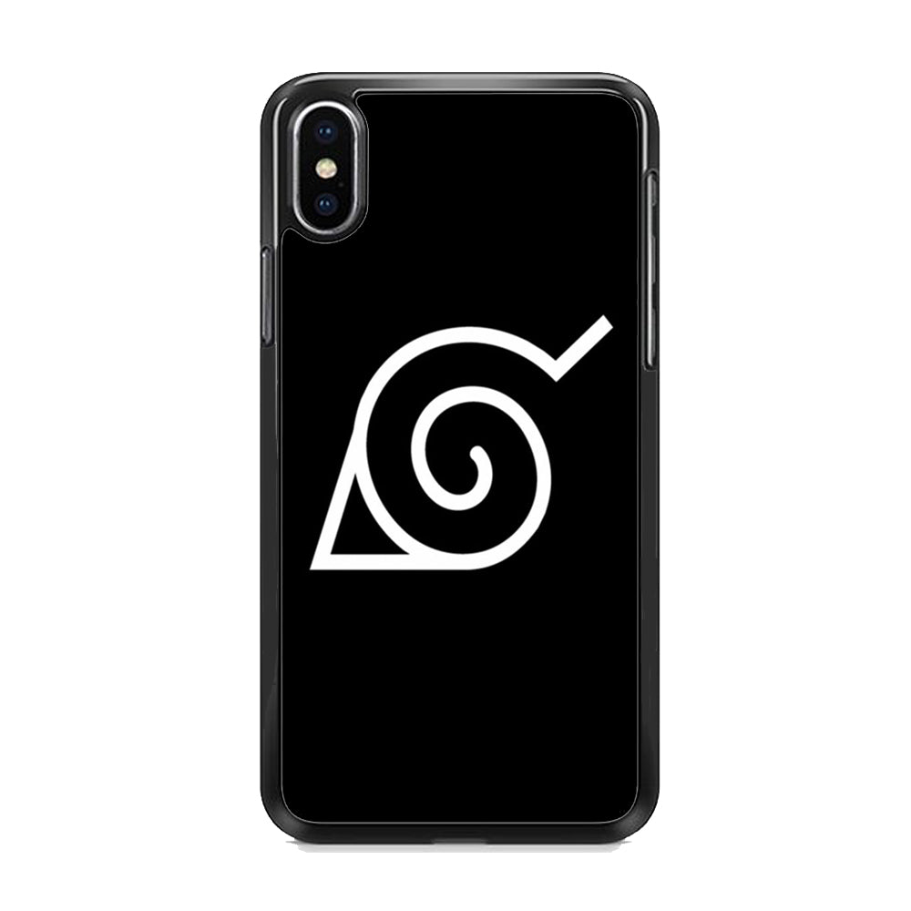 Naruto - Konohagakure Symbol iPhone Xs Case