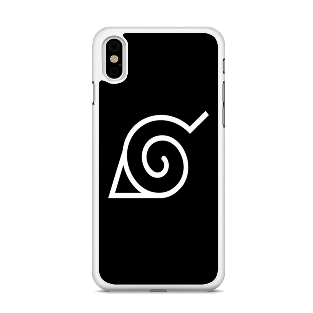 Naruto - Konohagakure Symbol iPhone Xs Max Case