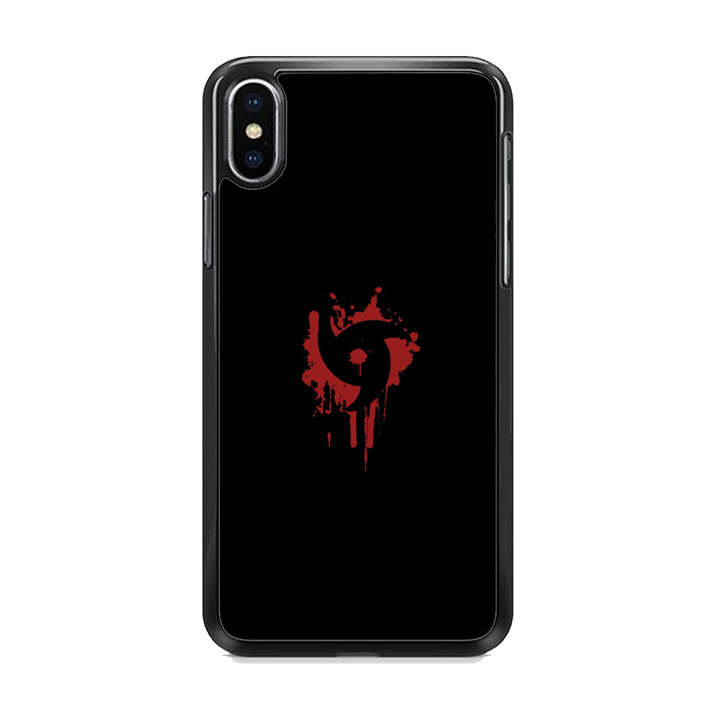 Naruto - Sharingan Itachi iPhone Xs Case