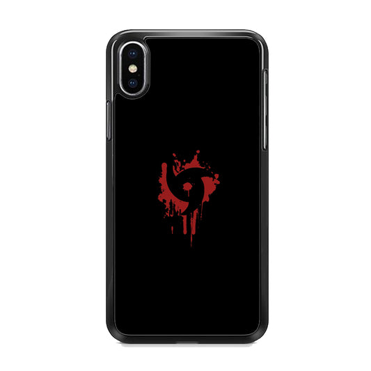 Naruto - Sharingan Itachi iPhone X Case