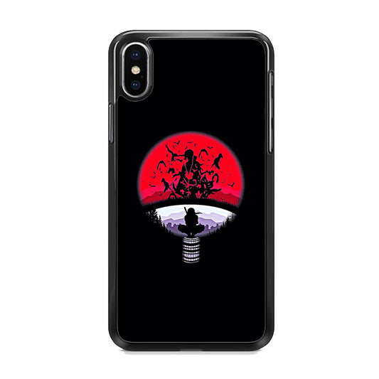 Naruto - Uchiha Itachi Symbol iPhone X Case