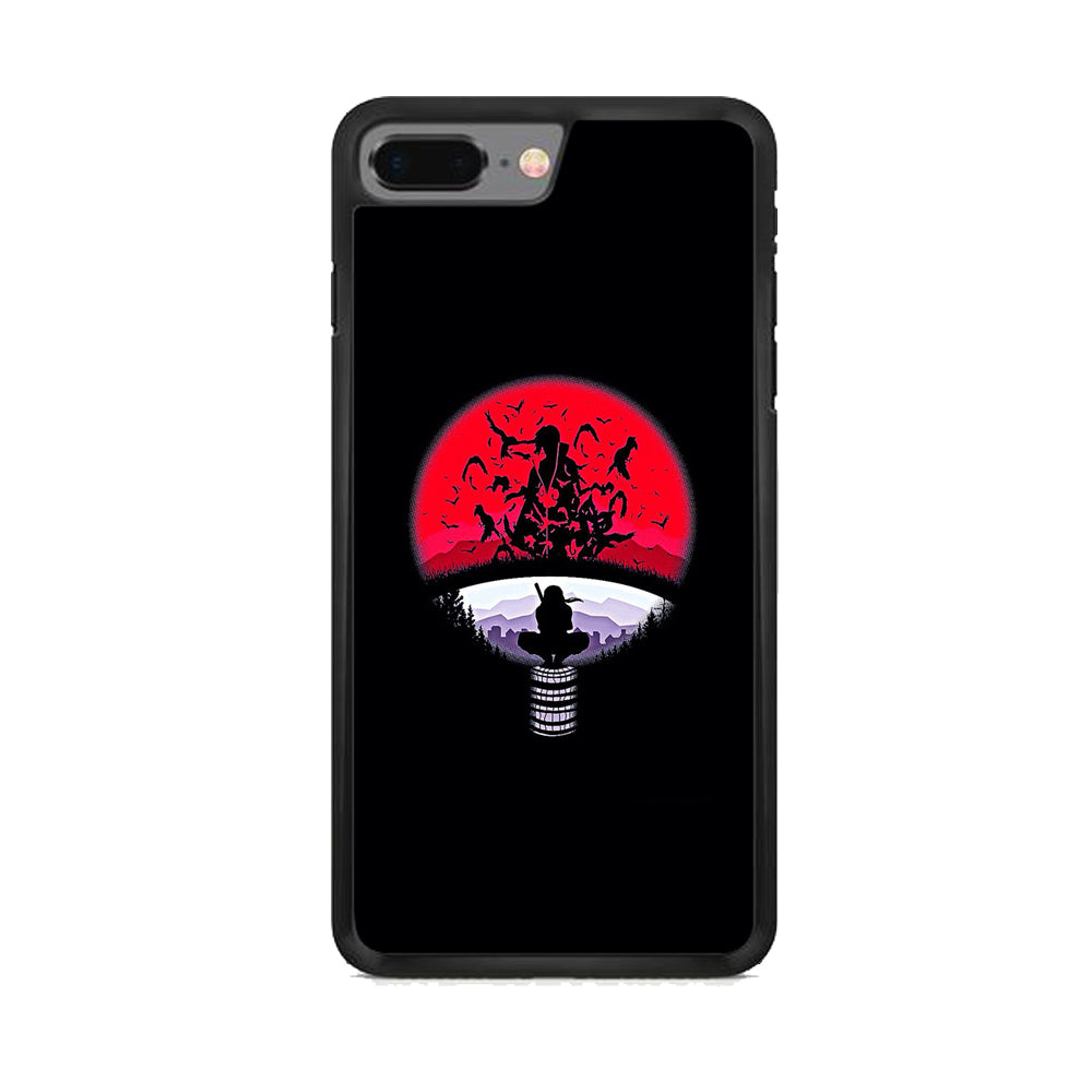 Naruto - Uchiha Itachi Symbol iPhone 7 Plus Case