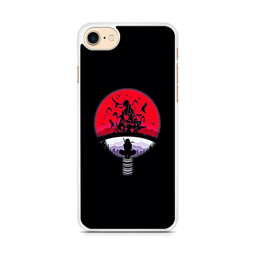 Naruto - Uchiha Itachi Symbol iPhone 8 Case