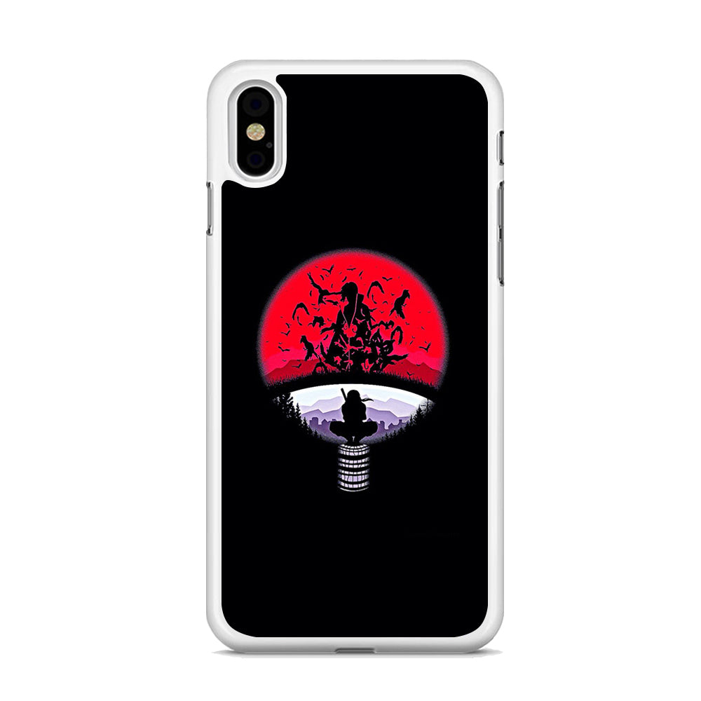 Naruto - Uchiha Itachi Symbol  iPhone Xs Max Case