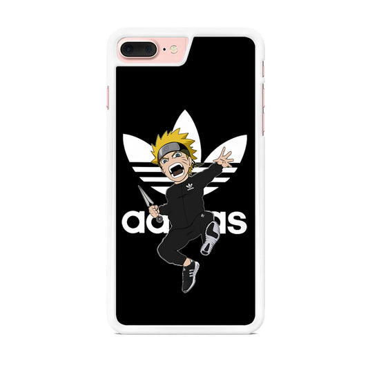 Naruto Adidas Black Clothes  iPhone 8 Plus Case