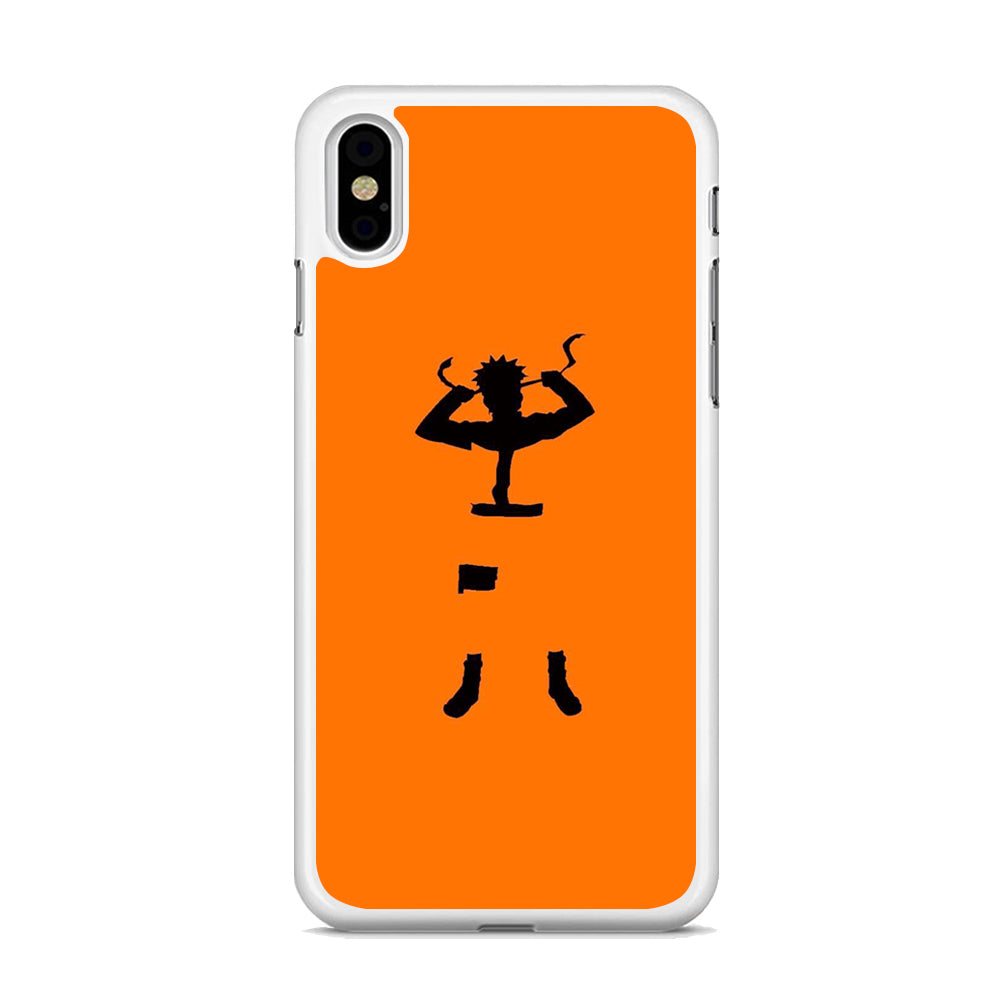 ruto Orange Background iPhone Xs Case