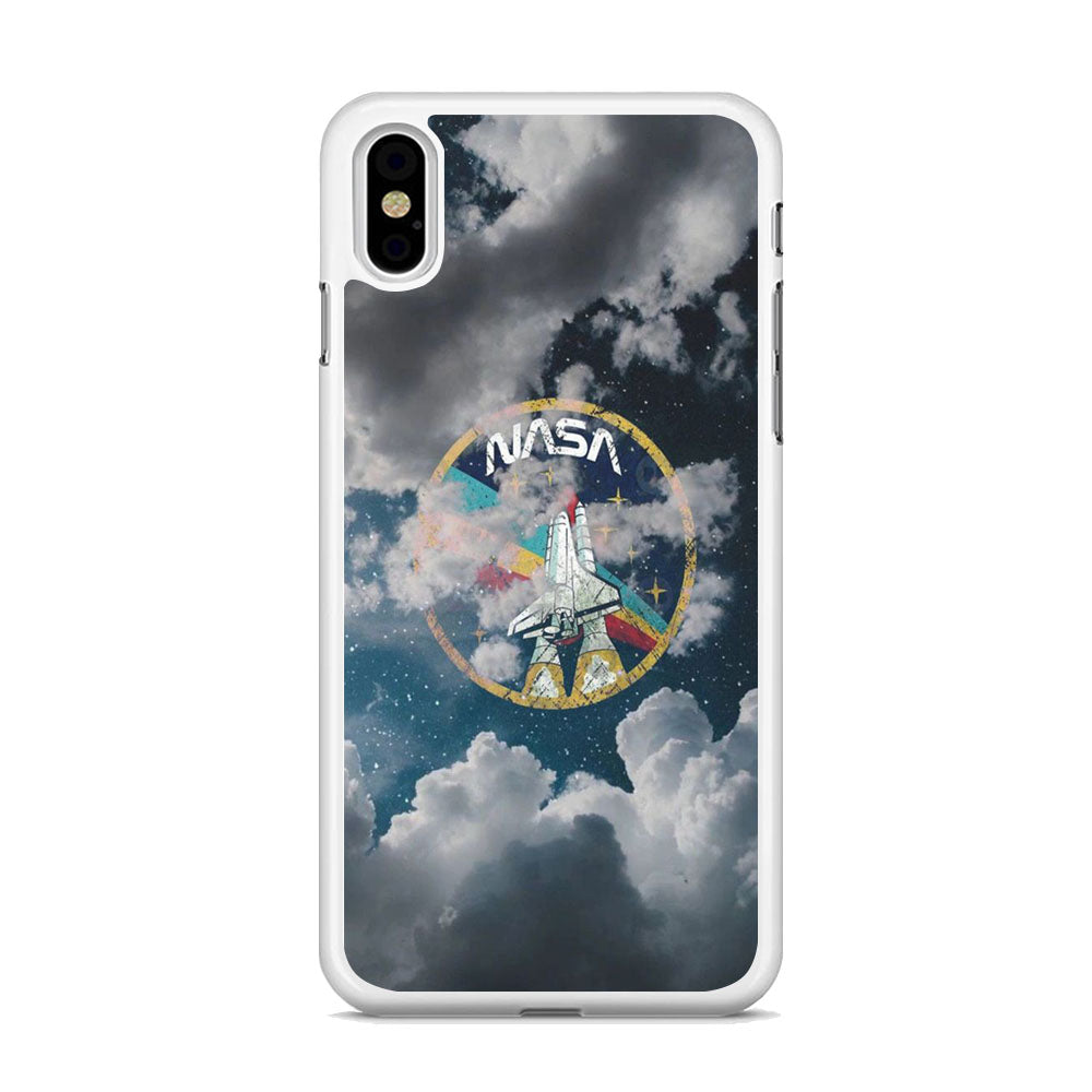 Nasa Cloudy Blue Sky iPhone X Case