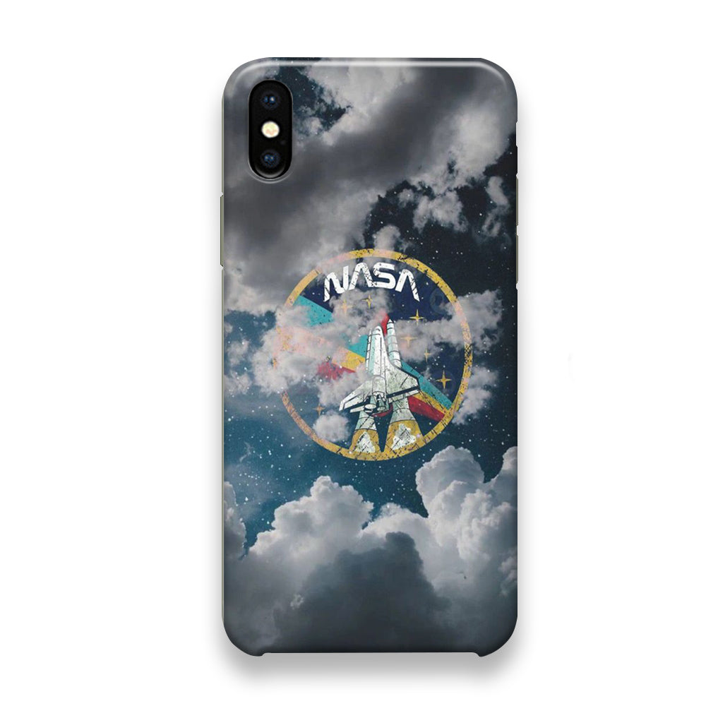 Nasa Cloudy Blue Sky iPhone X Case