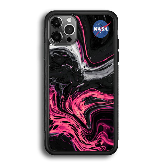 Nasa Dark Pink Marble Cola iPhone 12 Pro Max Case