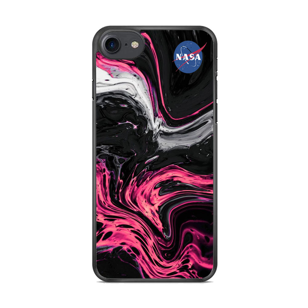 Nasa Dark Pink Marble Cola iPhone 8 Case