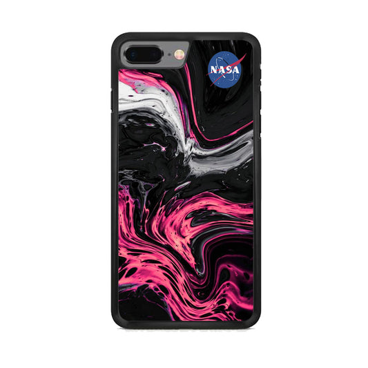 Nasa Dark Pink Marble Cola iPhone 8 Plus Case